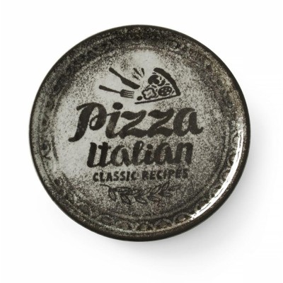 Kolekce pizza talířů Recipe Collection Black, HENDI, Černá, ø310mm