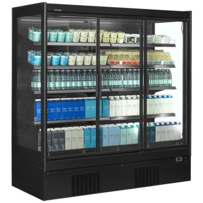 TEFCOLD EXTRA 1875 CD Chladicí vitrína přístěnná, kř. dveře