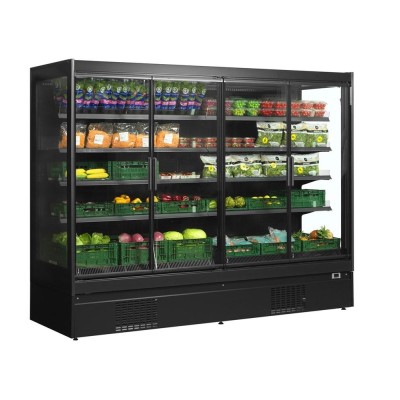 TEFCOLD EXTRA2500 CD Chladicí vitrína přístěnná, kř. dveře
