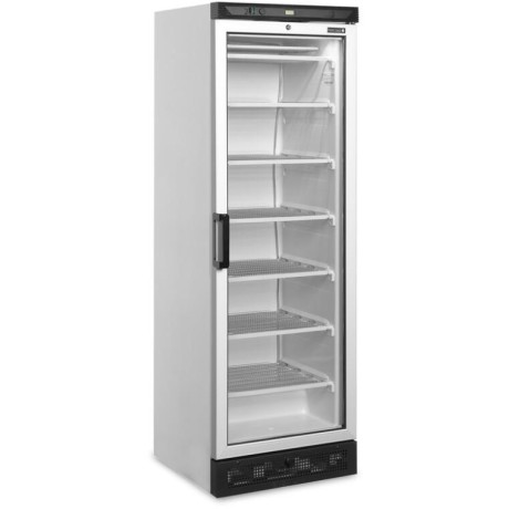 TEFCOLD UFFS371G Mrazicí skříň prosklené dveře, bílá