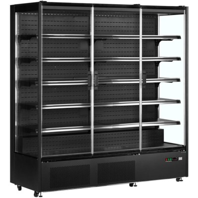 TEFCOLD PC1870B Chladicí vitrína přístěnná, kř. dveře