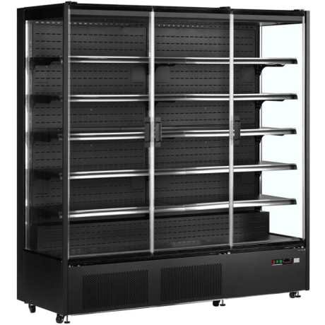 TEFCOLD PC1870B Chladicí vitrína přístěnná, kř. dveře