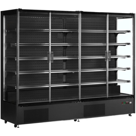 TEFCOLD PC2500B Chladicí vitrína přístěnná, kř. dveře