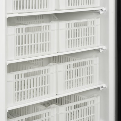 TEFCOLD UF600 W/BASKETS Mrazicí skříň plné dveře, bílá