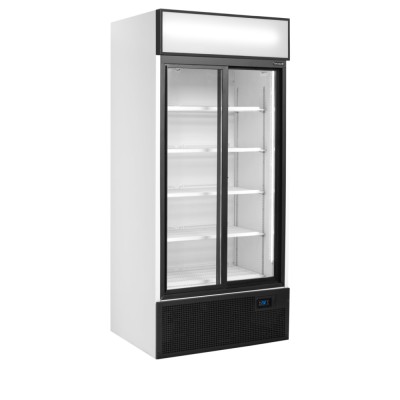 TEFCOLD FSC 891 S Chladicí skříň prosklené posuvné dveře