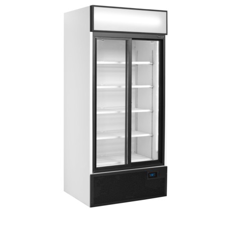 TEFCOLD FSC 891 S Chladicí skříň prosklené posuvné dveře