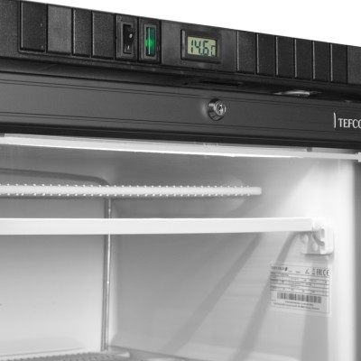 TEFCOLD UFSC371G Mrazicí skříň prosklené dveře, bílá