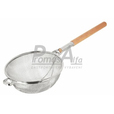Cedník dvojité síto (Ø300, ⌀440 mm) dřevo