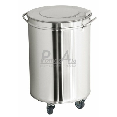 Koš s poklopem (75 l, Ø 450mm, v,630 mm)