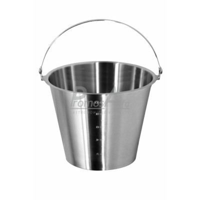 Vědro bez podstavy (Ø250 mm, 7 l) nerez ECO