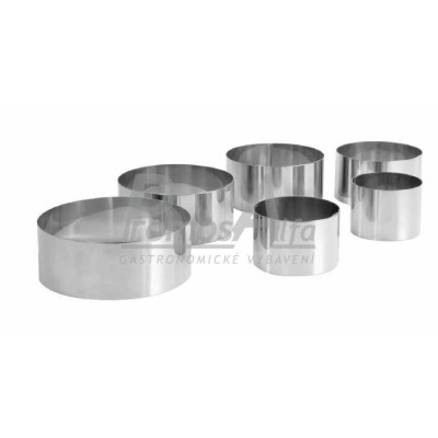 Forma tvarovací kruh Ø 120 výška 60 mm