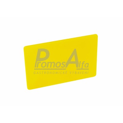 PE deska pracovní 450x300x13 - žlutá