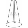 Stojan na inventář nerez Ø220 x 420 mm