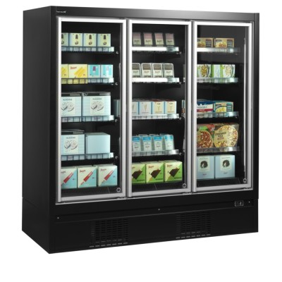 TEFCOLD EXTRA1875 FD Mrazicí vitrína přístěnná, kř. dveře