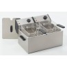 FRITÉZA STOLNÍ ELEKTRICKÁ FD 80 D - objem 2 x 8 l
