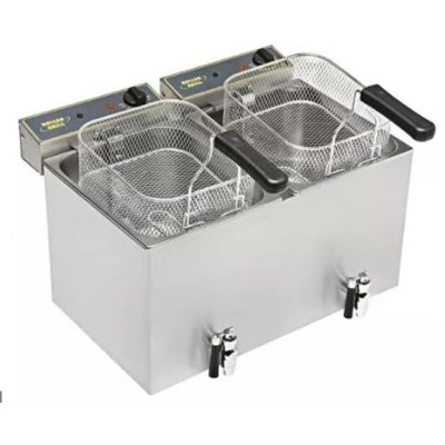 FRITÉZA STOLNÍ ELEKTRICKÁ MF 120 DR - objem 2 x 12 l