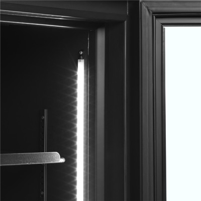 TEFCOLD FSC1000H BLACK Prosklená chladicí skříň