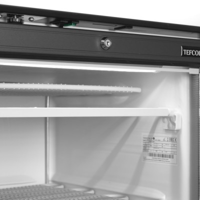 TEFCOLD UFSC371GCP Mrazicí skříň prosklené dveře, bílá