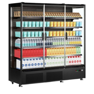 TEFCOLD PC1870B Chladicí vitrína přístěnná, kř. dveře