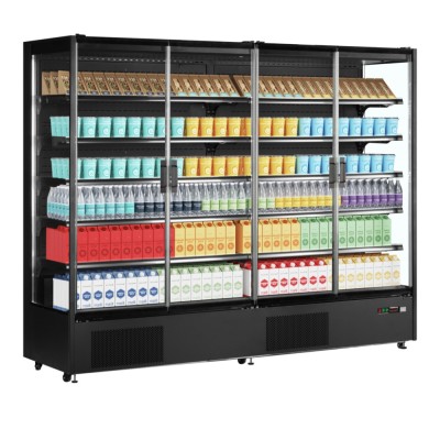 TEFCOLD PC2500B Chladicí vitrína přístěnná, kř. dveře