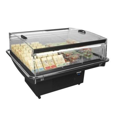 TEFCOLD PDC 126 VS SL LED Chladicí vitrína samoobslužná, ventilovaná