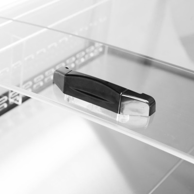 TEFCOLD PDC 126 VS SL LED Chladicí vitrína samoobslužná, ventilovaná