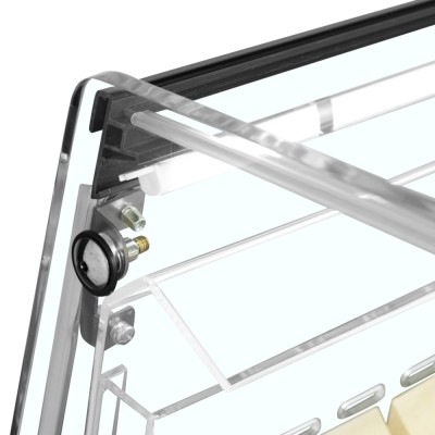 TEFCOLD PDC 126 VS SL LED Chladicí vitrína samoobslužná, ventilovaná
