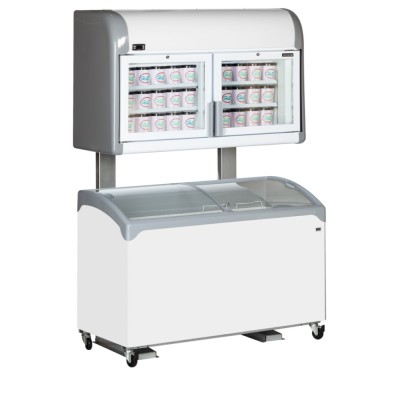TEFCOLD MTF Mini Mrazicí vitrína nad ostrov