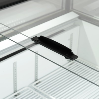 TEFCOLD UHD 201 /Black Černý chladicí / mrazicí vitrína
