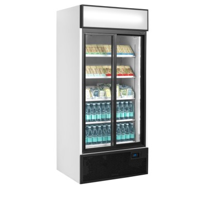 TEFCOLD FSC 891 S Chladicí skříň prosklené posuvné dveře