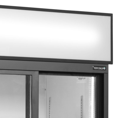 TEFCOLD FSC 891 S Chladicí skříň prosklené posuvné dveře