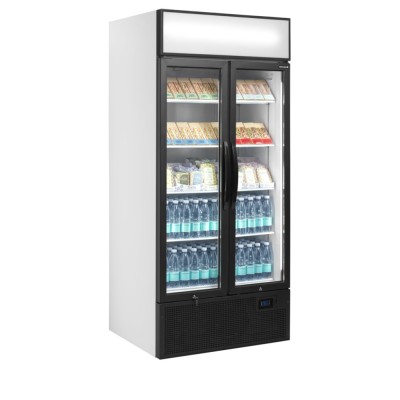 TEFCOLD FSC891H Chladicí skříň prosklené kř. dveře