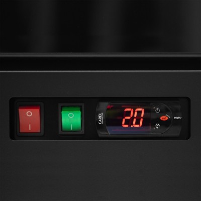 TEFCOLD Atom Maxi C1DB Chladicí skříň prosklené kř. dveře