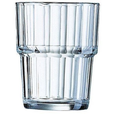 Nízká sklenička Norvege, Arcoroc, 200 ml, 0,2L, Průhledná, 6 ks, ⌀72x(H)88mm