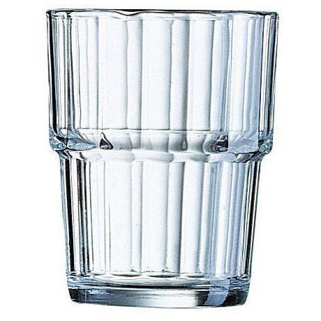Nízká sklenička Norvege, Arcoroc, 200 ml, 0,2L, Průhledná, 6 ks, ⌀72x(H)88mm
