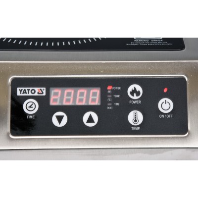 indukční vařič YATO 3500 W dotekový panel