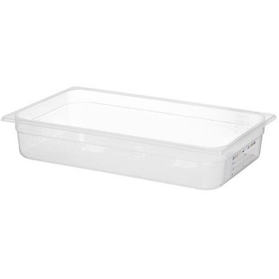 Kontejner GN 1/1 HACCP, HENDI, GN 1/1, 12L, Průhledná, 530x325x(H)100mm