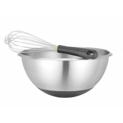 Míchací mísa se silikonovým dnem, HENDI, 6L, ⌀330x(H)155mm