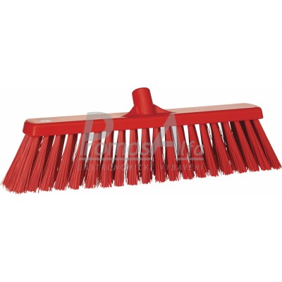 Smeták k násadě 530mm T/červený 29204