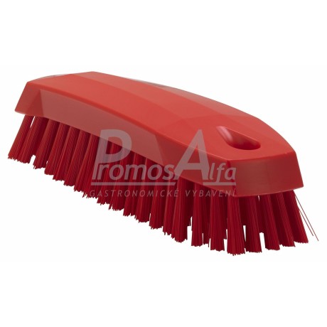 Kartáč malý ruční 50x165 S/červený 35874