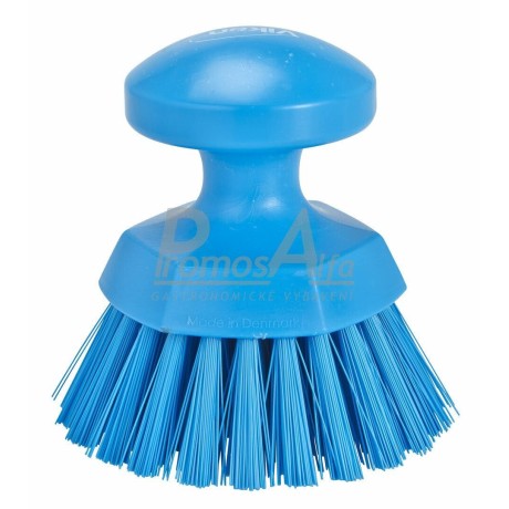 Kartáč ruční kulatý 11cm T/modrý 38853