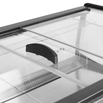 TEFCOLD PDC90SL Acrylic Sides 4 Bumpers Chladicí vitrína samoobslužná, černá