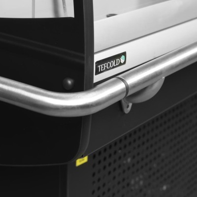 TEFCOLD PDC90SL Acrylic Sides 4 Bumpers Chladicí vitrína samoobslužná, černá
