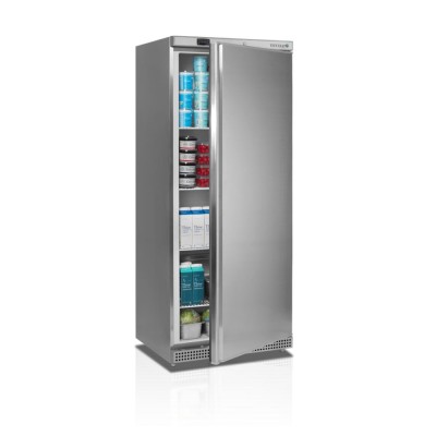 TEFCOLD UR 600 X1 Chladicí skříň s plnými dveřmi, nerez