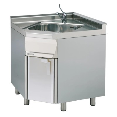 Rohový modul 1x dřez 50x40x20 | RM - LAA-68