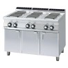 Sporák elektrický 6x plotýnka s podestavbou 400 V | RM - PCQ-712ET