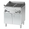 Lávový gril plynový dvojitý 2x 38x52 s podestavbou | RM - CW-78G