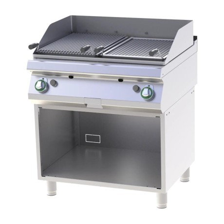Lávový gril plynový s podestavbou | RM - GL 780 G