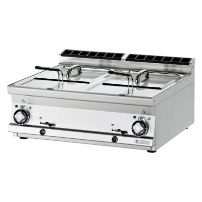 Fritéza elektrická dvojitá 0,92 kW/l, 13+13 l bez podestavby 400 V | RM - F2/13T-78ET