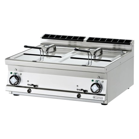 Fritéza elektrická dvojitá 0,92 kW/l, 13+13 l bez podestavby 400 V | RM - F2/13T-78ET